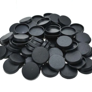 25mm Round Bases