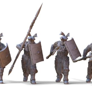 Easterling warriors spearmen