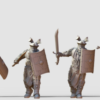 Easterling Warriors Swordsmen